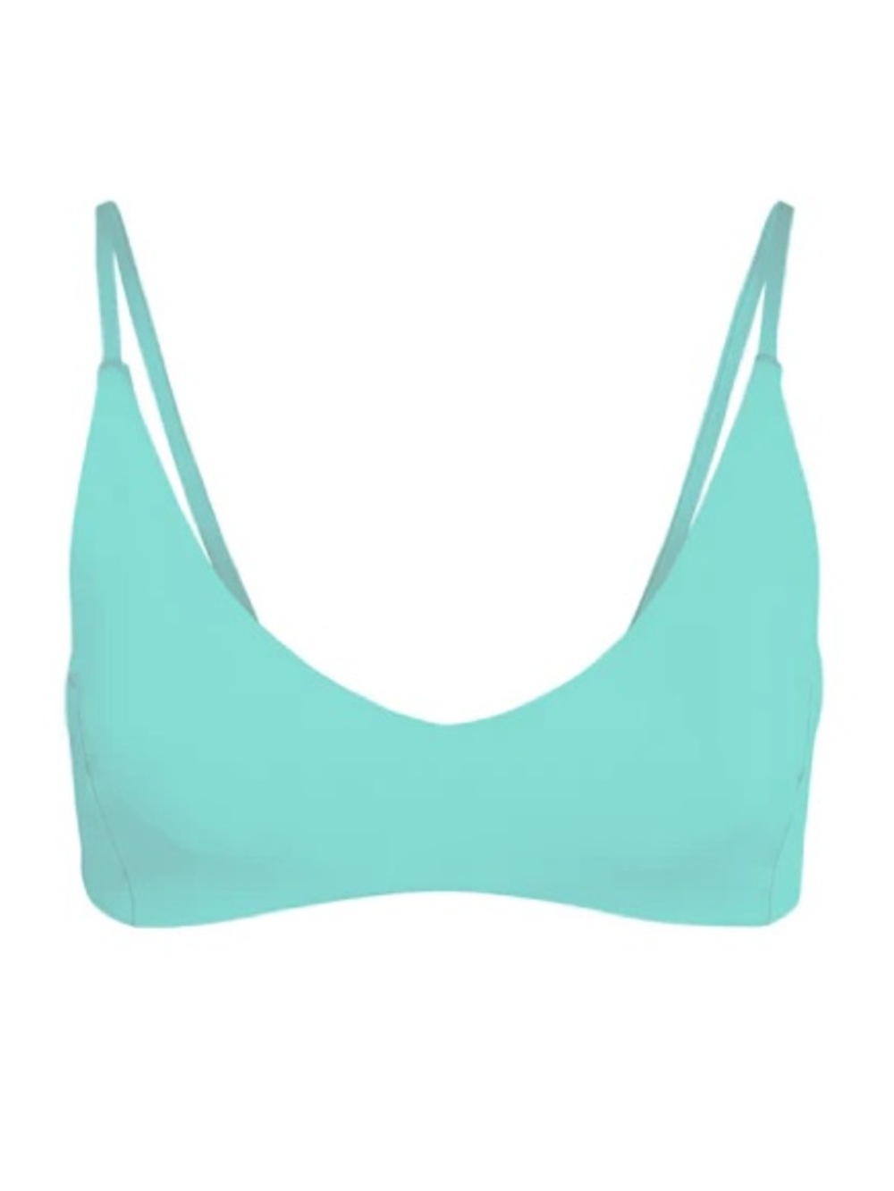 Left on Friday Sunday Top Drift Aqua Small - Picture 2 of 4